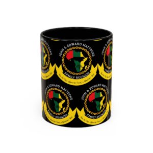 Africa Family Reunion Coffee Mug — Personalized Name Accent Mug (11/15oz)