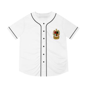 Baseball Jersey — Mattocks Family Crest "Love Makes Us One"