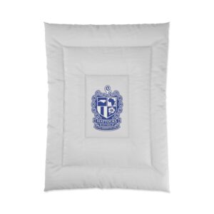 Personalized Family Crest Comforter - 'Mattocks' Monogram Heritage Bedding