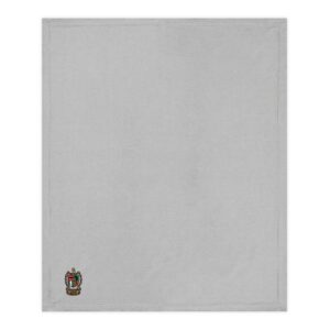 Embroidered Crest Stadium Blanket — Cozy Game Day Throw