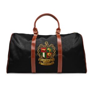 Mattocks Crest Waterproof Travel Bag — Personalized Duffle for Weekend Getaways