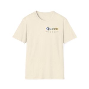 Queen Mindset T-Shirt — Minimal Feminine Empowerment Tee